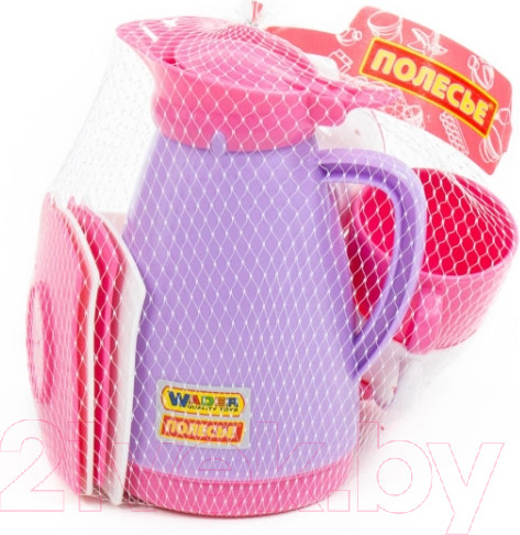 Изображение товара Набор игрушечной посуды Полесье Алиса на 4 персоны Pretty Pink / 40626