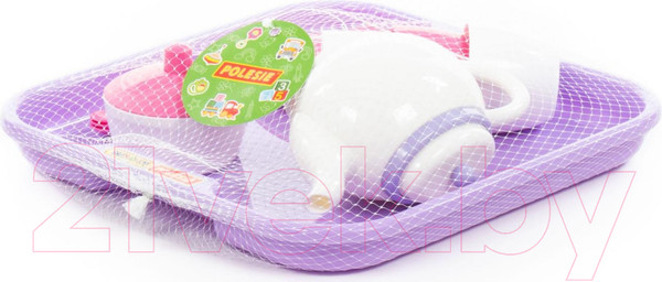 Изображение товара Набор игрушечной посуды Полесье Алиса на 2 персоны / 58959 (13эл)