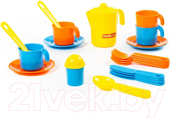 Изображение товара Набор игрушечной посуды Полесье Анюта на 4 персоны / 35943