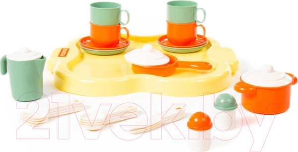Изображение товара Набор игрушечной посуды Полесье Янина на 4 персоны / 4060