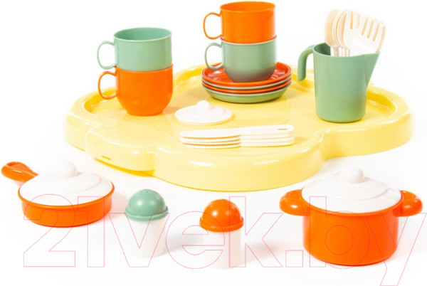 Изображение товара Набор игрушечной посуды Полесье Янина на 4 персоны / 4060