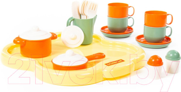 Изображение товара Набор игрушечной посуды Полесье Янина на 4 персоны / 4060