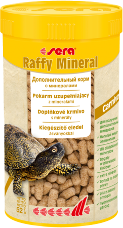 Изображение товара Корм для рептилий Sera Raffy Mineral 01893 (250мл/52г)