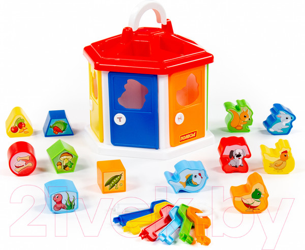 Изображение товара Сортер Полесье Логический домик / 6011