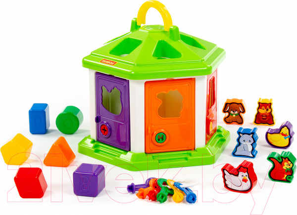 Изображение товара Сортер Полесье Логический домик №2 / 62307