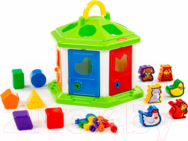 Изображение товара Сортер Полесье Логический домик №2 / 62307