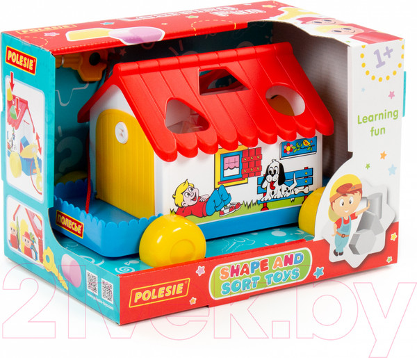 Изображение товара Сортер Полесье Игровой дом / 6028 (в коробке)