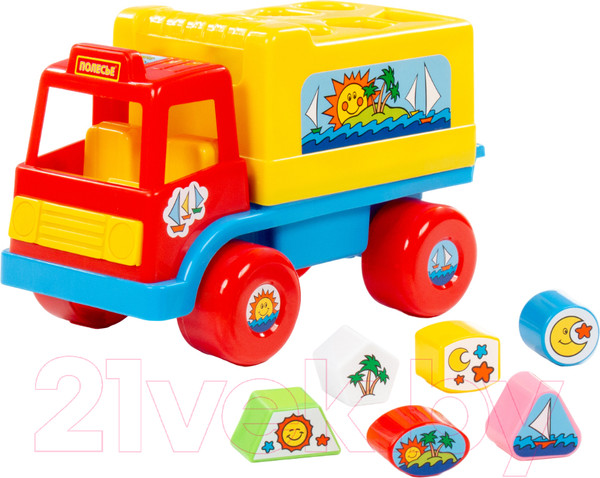 Изображение товара Сортер Полесье Грузовик Забава / 5984 (в коробке)