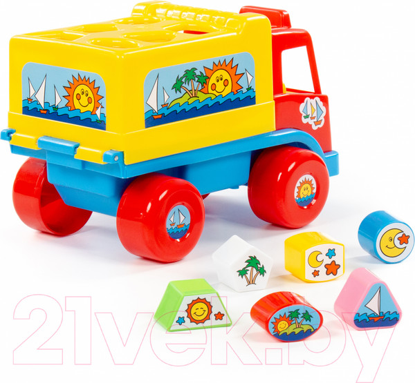 Изображение товара Сортер Полесье Грузовик Забава / 5984 (в коробке)