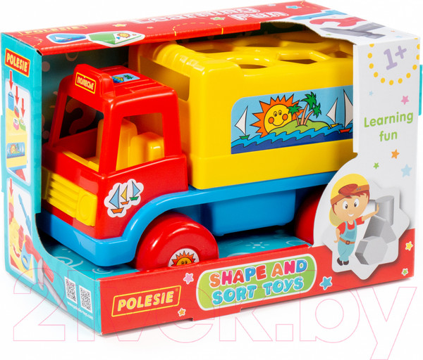 Изображение товара Сортер Полесье Грузовик Забава / 5984 (в коробке)