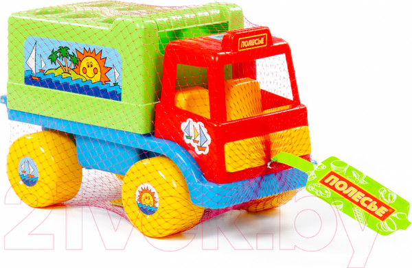 Изображение товара Сортер Полесье Грузовик Забава / 6370 (в сеточке)