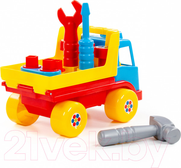 Изображение товара Автомобиль игрушечный Полесье Техпомощь / 5991 (в коробке)