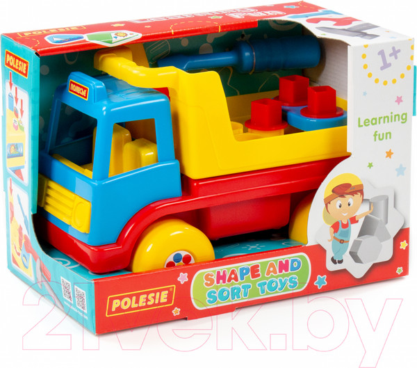 Изображение товара Автомобиль игрушечный Полесье Техпомощь / 5991 (в коробке)