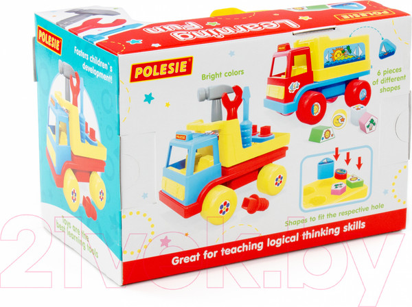 Изображение товара Автомобиль игрушечный Полесье Техпомощь / 5991 (в коробке)