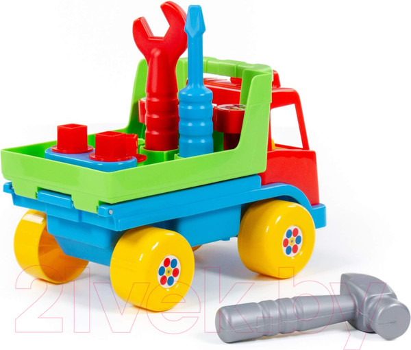 Изображение товара Эвакуатор игрушечный Полесье Техпомощь / 6387 (в сеточке)