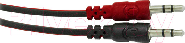 Изображение товара Наушники-гарнитура Defender Warhead G-185 / 64106 (черный/красный)
