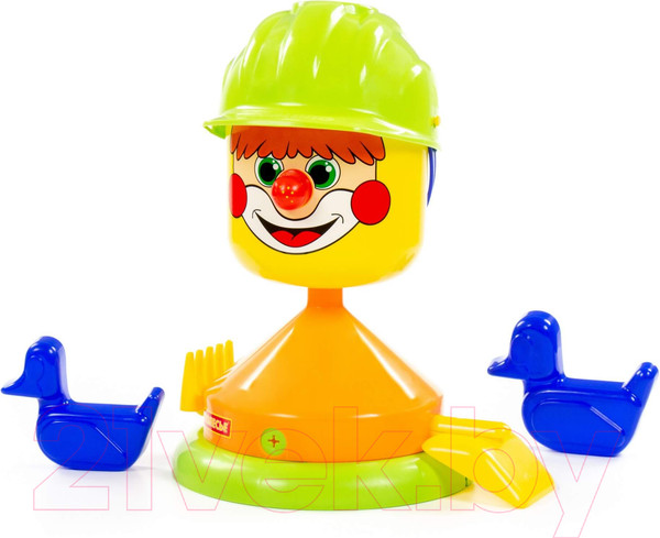 Изображение товара Набор игрушек для песочницы Полесье Строитель / 48462