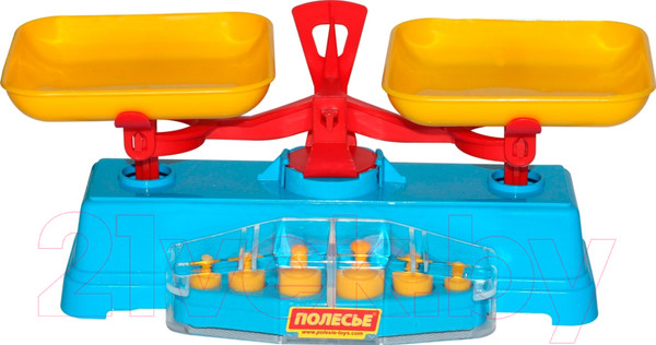 Изображение товара Весы игрушечные Полесье Весы / 53770