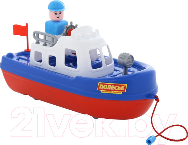 Изображение товара Катер игрушечный Полесье Патруль / 47212