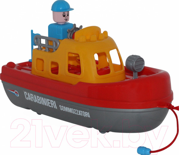 Изображение товара Катер игрушечный Полесье Карабинер / 47236