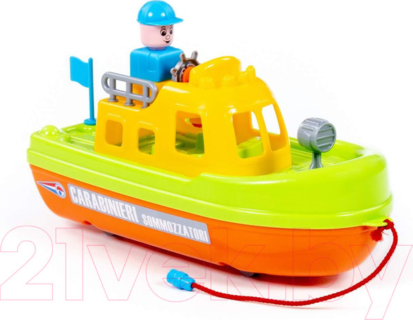 Изображение товара Катер игрушечный Полесье Карабинер / 47236