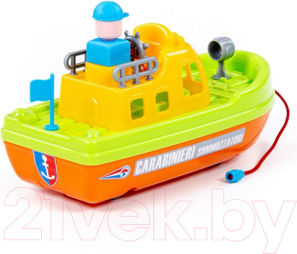 Изображение товара Катер игрушечный Полесье Карабинер / 47236