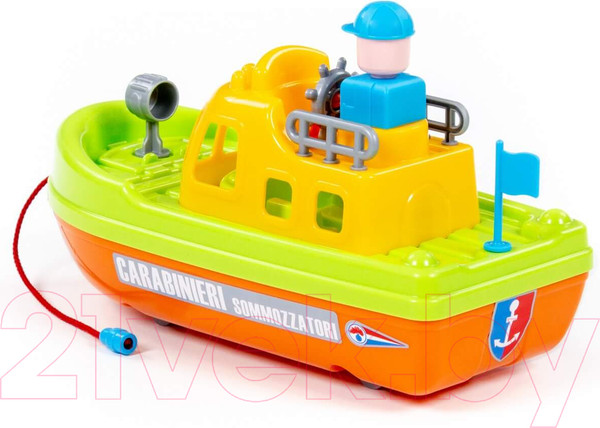 Изображение товара Катер игрушечный Полесье Карабинер / 47236