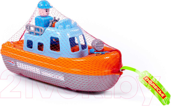 Изображение товара Катер игрушечный Полесье Карабинер / 47236