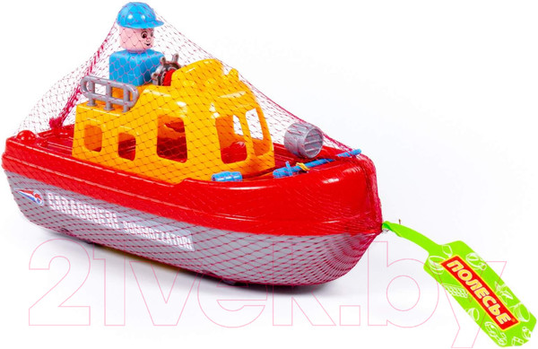 Изображение товара Катер игрушечный Полесье Карабинер / 47236