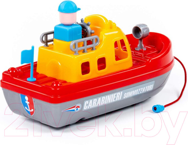 Изображение товара Катер игрушечный Полесье Карабинер / 47236