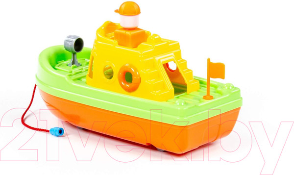 Изображение товара Катер игрушечный Полесье Спасатель / 47229