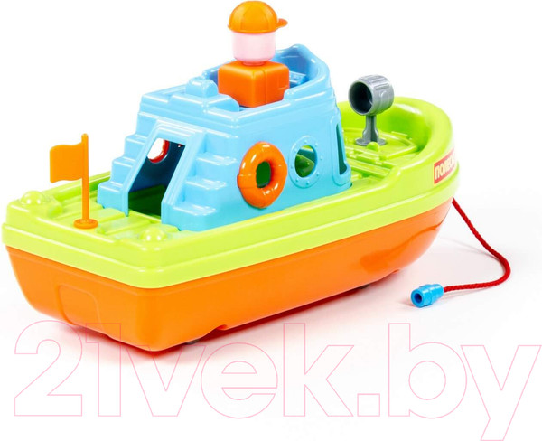 Изображение товара Катер игрушечный Полесье Спасатель / 47229