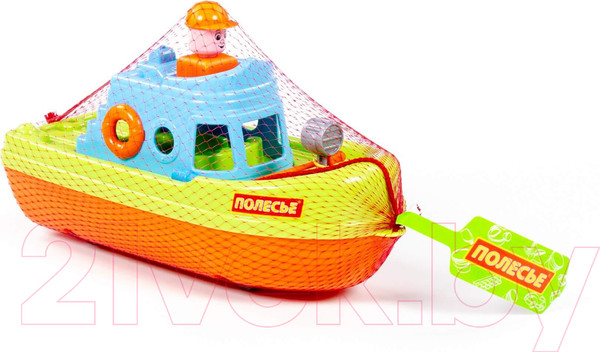 Изображение товара Катер игрушечный Полесье Спасатель / 47229