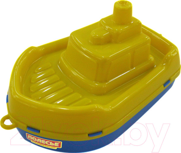 Изображение товара Катер игрушечный Полесье Кораблик Буксир / 36537