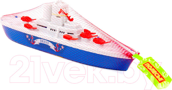 Изображение товара Корабль игрушечный Полесье Крейсер Смелый / 56405