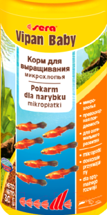 Изображение товара Корм для рыб Sera Vipan Baby 00730