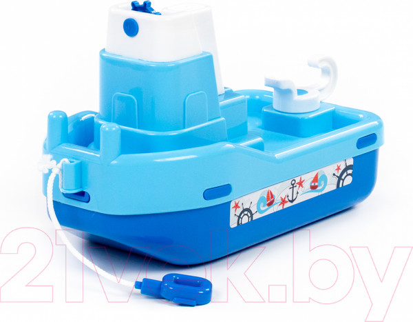Изображение товара Катер игрушечный Полесье Буксир Лагуна / 41531
