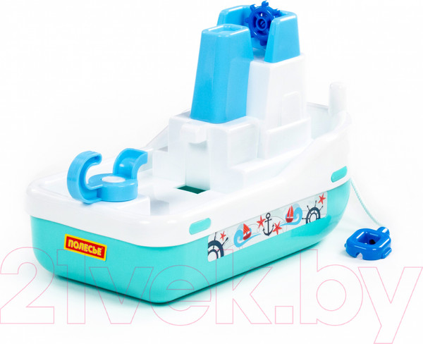 Изображение товара Катер игрушечный Полесье Буксир Лагуна / 41531