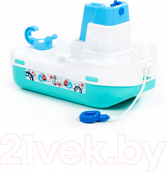 Изображение товара Катер игрушечный Полесье Буксир Лагуна / 41531