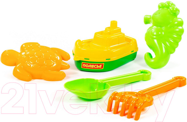 Изображение товара Набор игрушек для песочницы Полесье №370 / 35677
