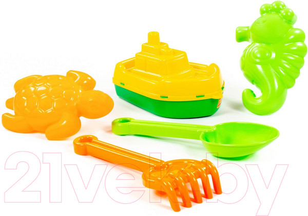 Изображение товара Набор игрушек для песочницы Полесье №370 / 35677