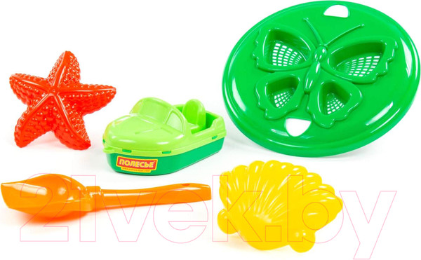 Изображение товара Набор игрушек для песочницы Полесье №373 / 36292