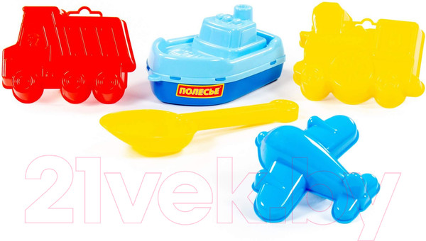 Изображение товара Набор игрушек для песочницы Полесье №380 / 36360