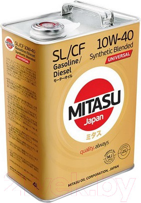 Изображение товара Моторное масло Mitasu Universal SL/CF 10W40 / MJ-125-4 (4л)