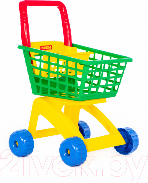 Изображение товара Тележка игрушечная Полесье Для маркета / 7438