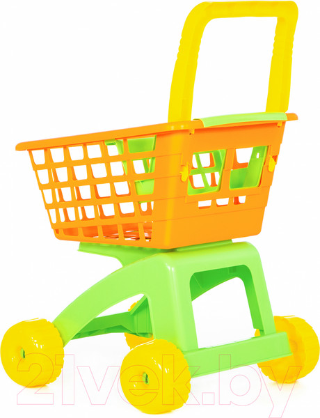 Изображение товара Тележка игрушечная Полесье Для маркета / 7438