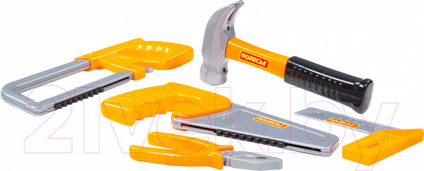 Изображение товара Набор инструментов игрушечный Полесье №11 / 53763 (5эл)