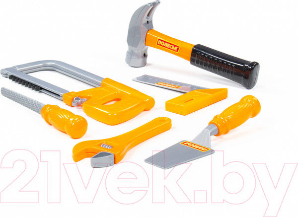 Изображение товара Набор инструментов игрушечный Полесье №13 / 59284 (6эл)