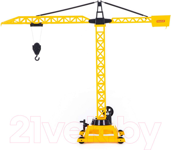 Изображение товара Кран игрушечный Полесье №2 на колесиках / 61355