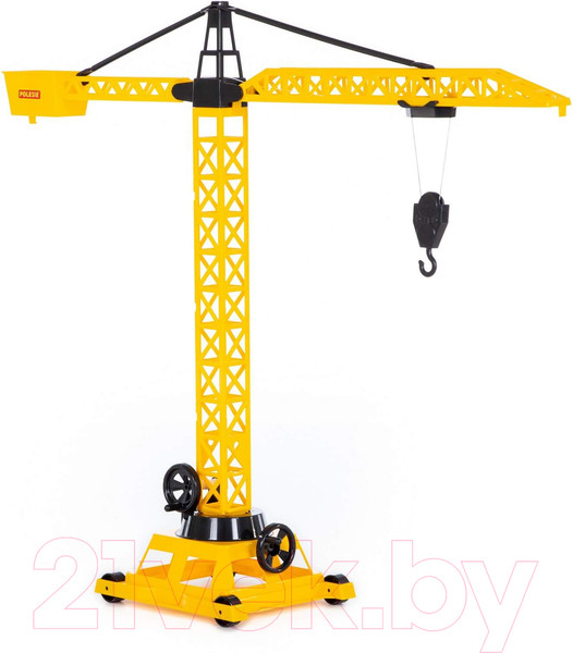 Изображение товара Кран игрушечный Полесье №2 на колесиках / 61355